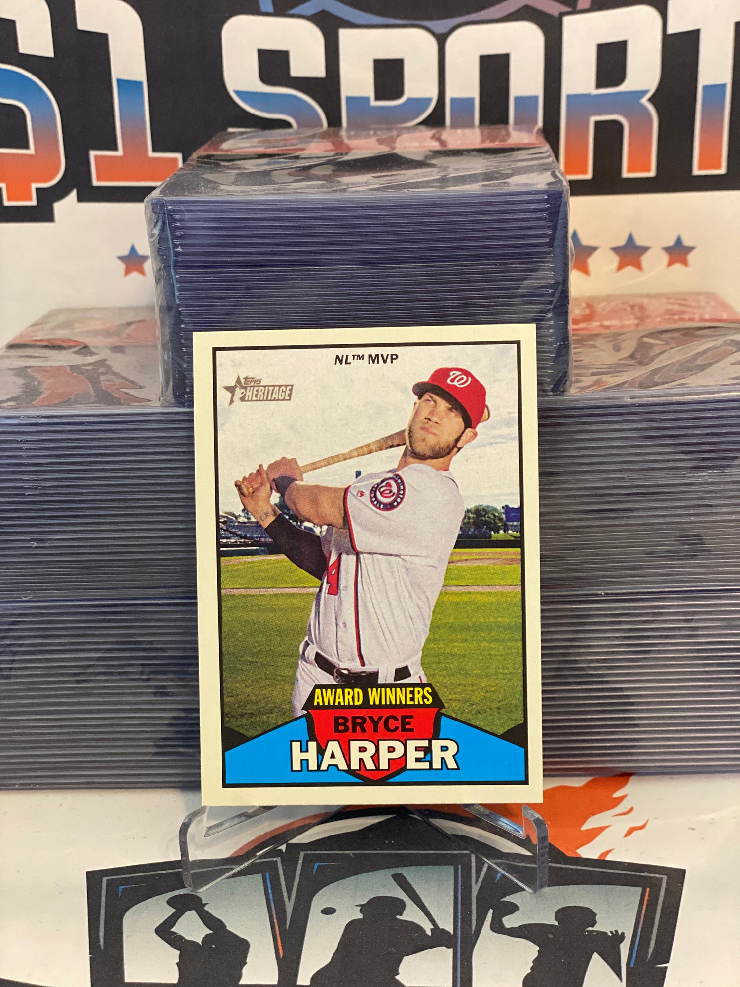 2016 Topps Heritage (Award Winners) Bryce Harper #AW-2