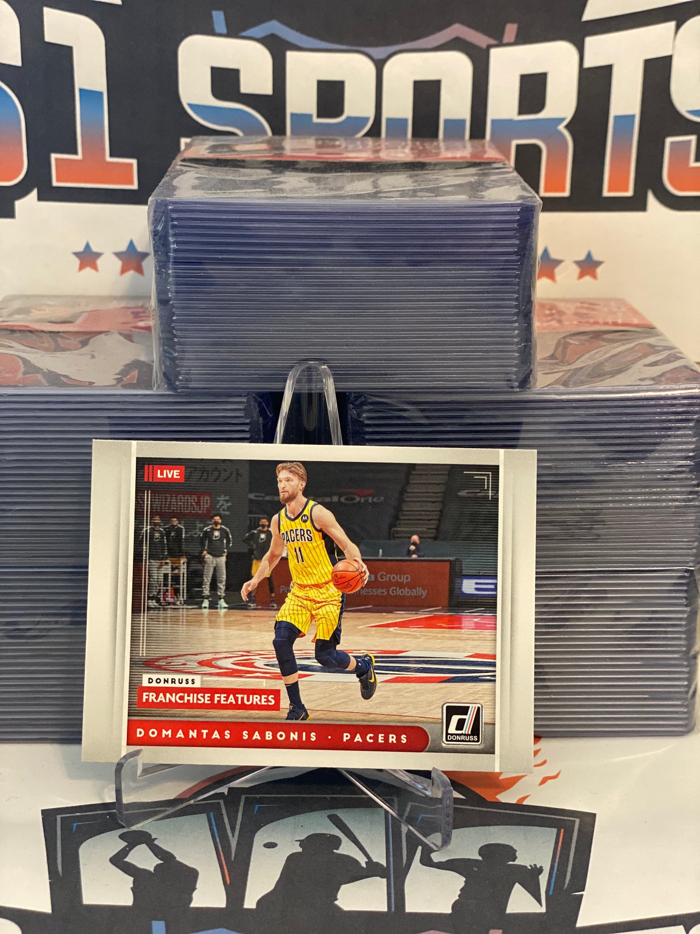 2021 Donruss (Franchise Features) Domantas Sabonis #26