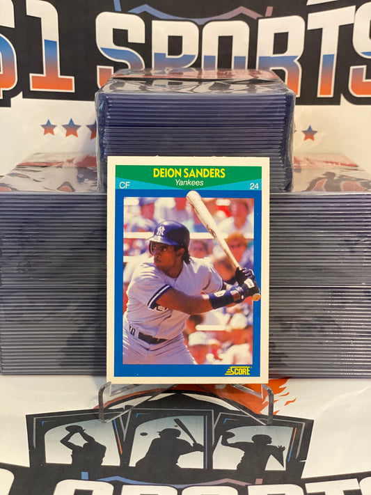 1990 Score Rookie Traded (Rising Star) Deion Sanders #40