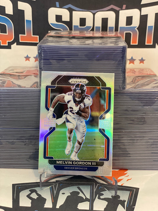 2021 Panini Prizm (Silver Prizm) Melvin Gordon III #202