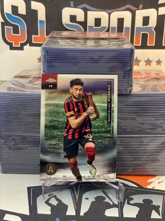 2021 Topps Chrome MLS Marcelino Moreno #123