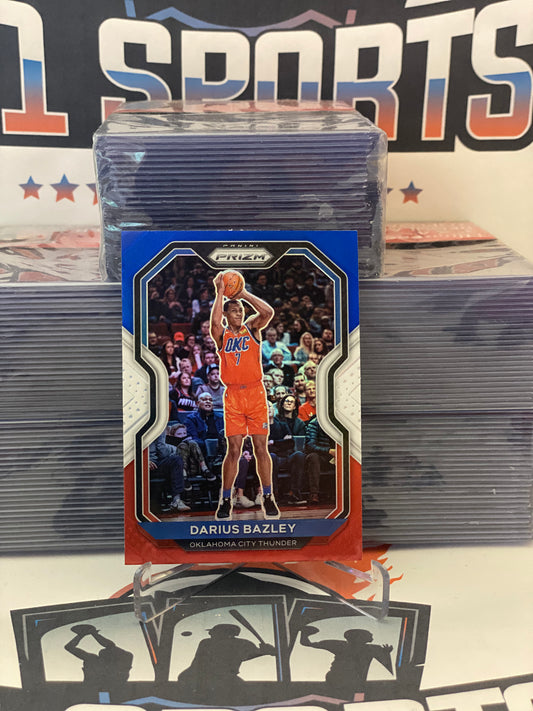 2020 Panini Prizm (Red, White & Blue Prizm) Darius Bazley #164