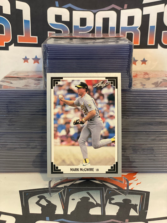 1991 Leaf Mark McGwire #487