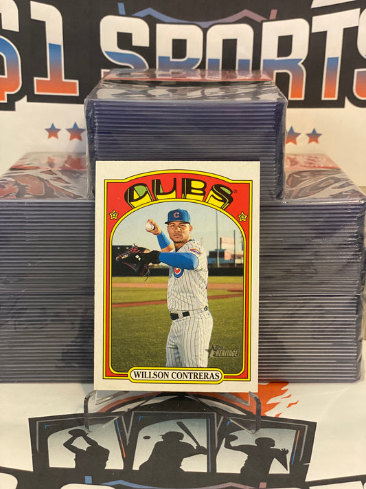 2021 Topps Heritage Willson Contreras #41
