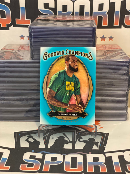 2020 Upper Deck Goodwin Champions (Teal) LeBron James #50