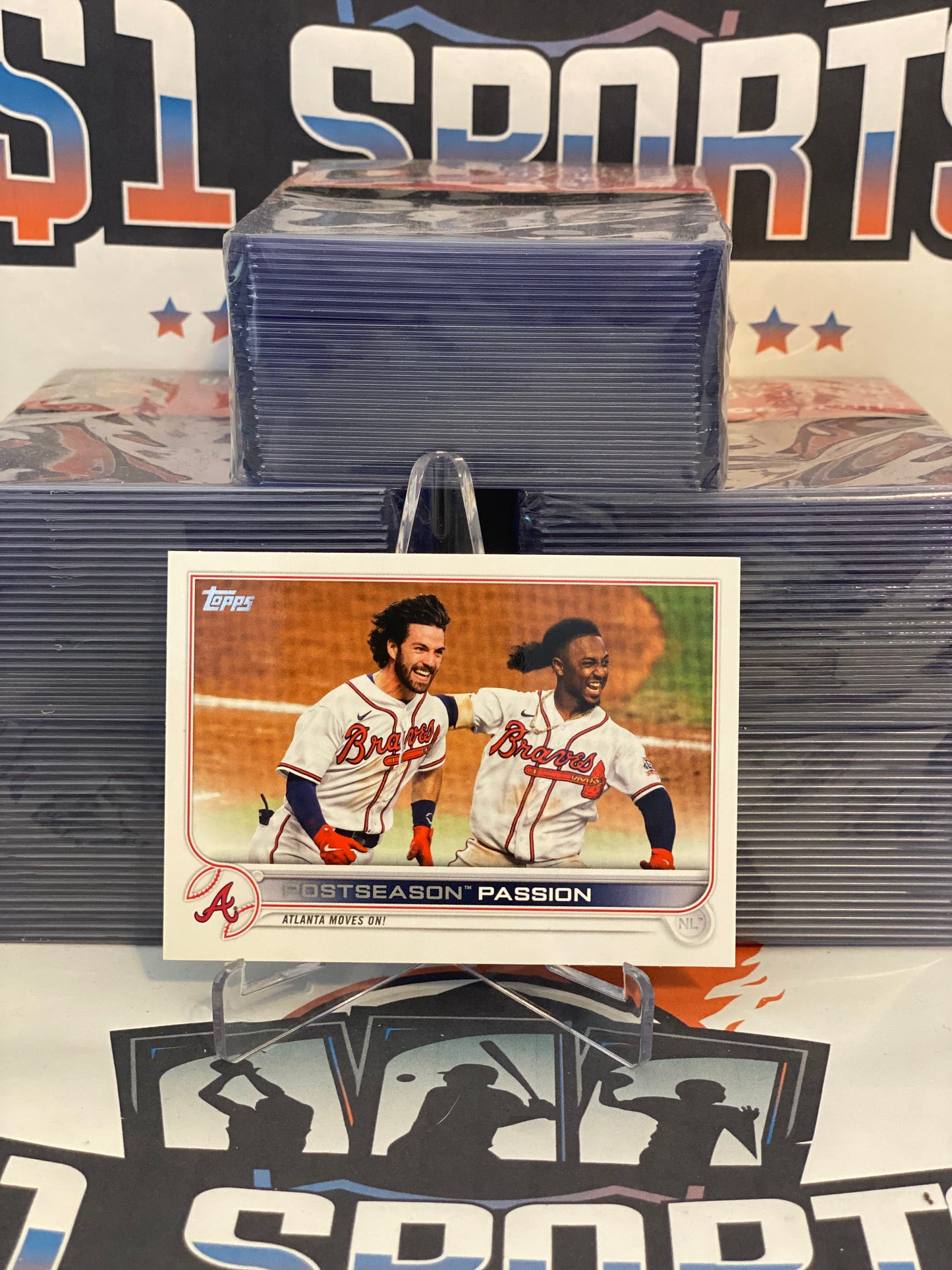2022 Topps (Postseason Passion) Dansby Swanson #342