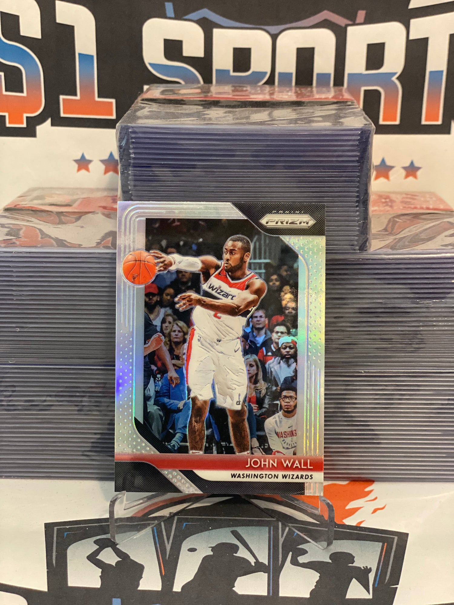 2018 Panini Prizm (Silver Prizm) John Wall #223