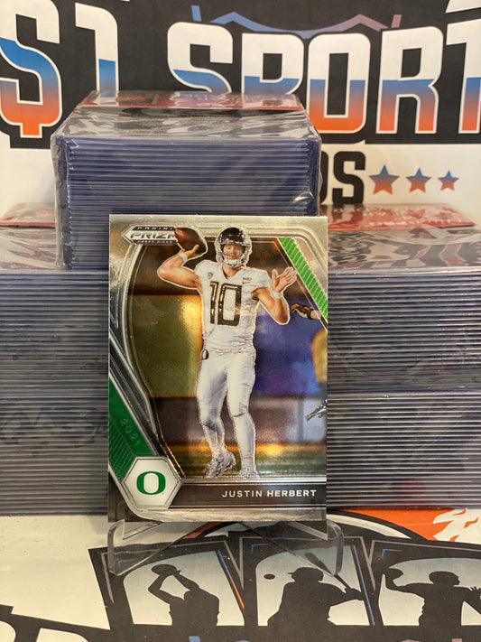 2021 Panini Prizm Draft Picks (2nd Year) Justin Herbert #20