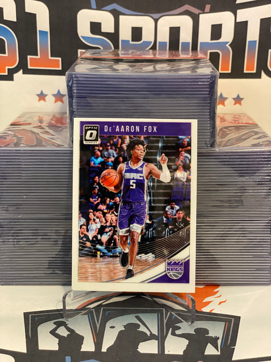 2018 Donruss Optic De'Aaron Fox #51