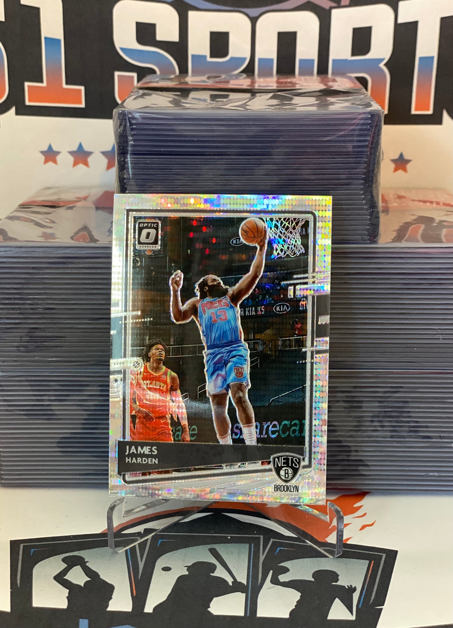 2020 Donruss Optic (Fanatics Prizm) James Harden #134