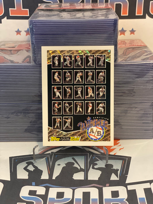 1993 Topps (Black Gold Winner A/B) Greg Maddux, Barry Bonds, Tom Glavine, Tony Gwynn, Ryne Sandberg, Ozzie Smith & More!