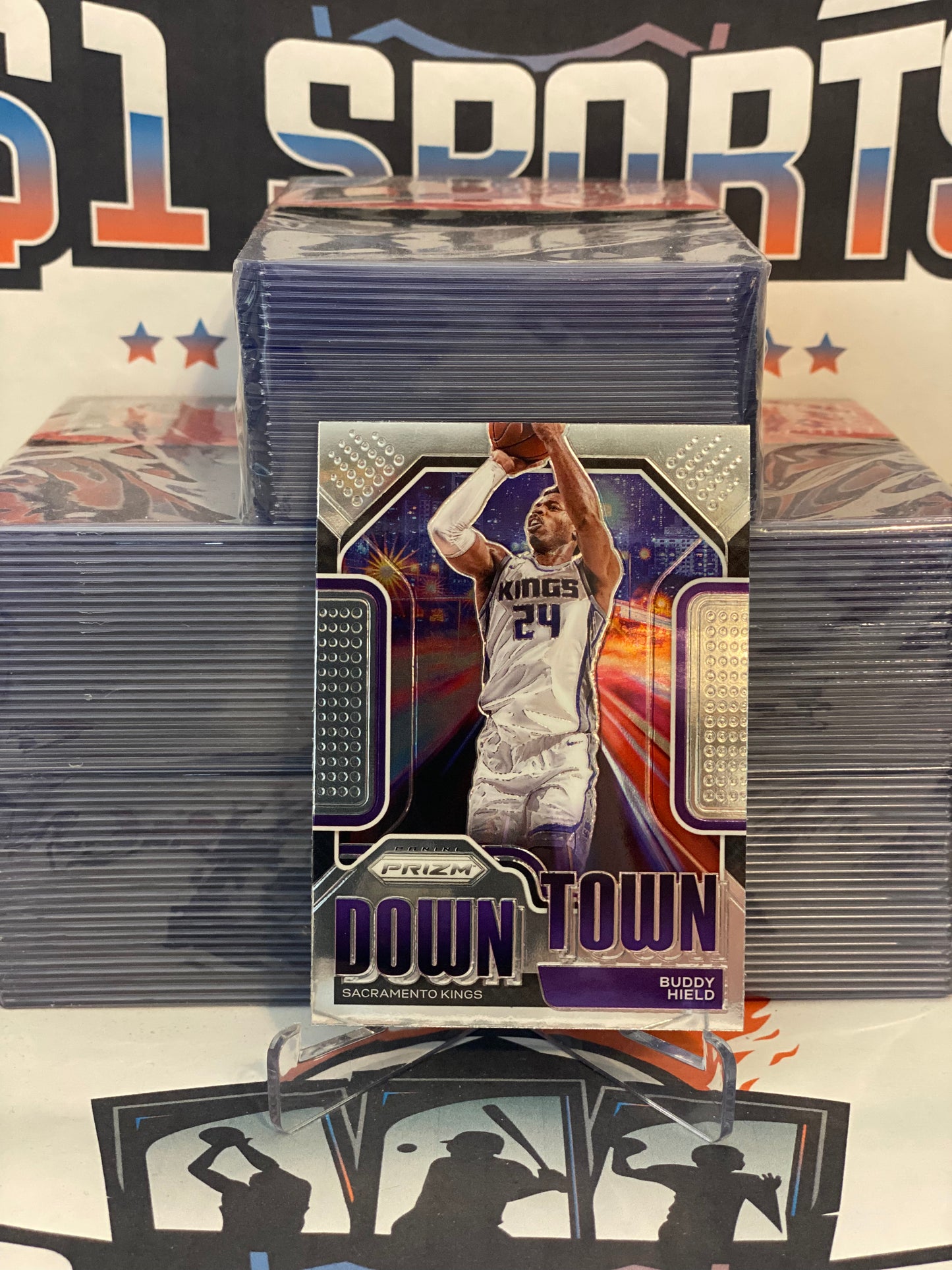 2020 Panini Prizm (Downtown) Buddy Hield #20