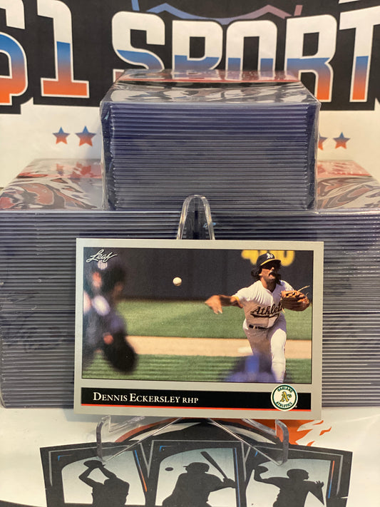1992 Leaf Dennis Eckersley #100