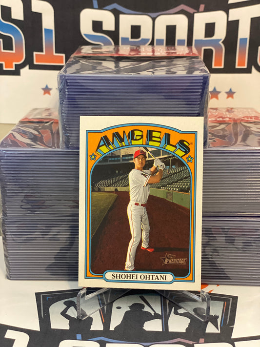 2021 Topps Heritage Shohei Ohtani #245
