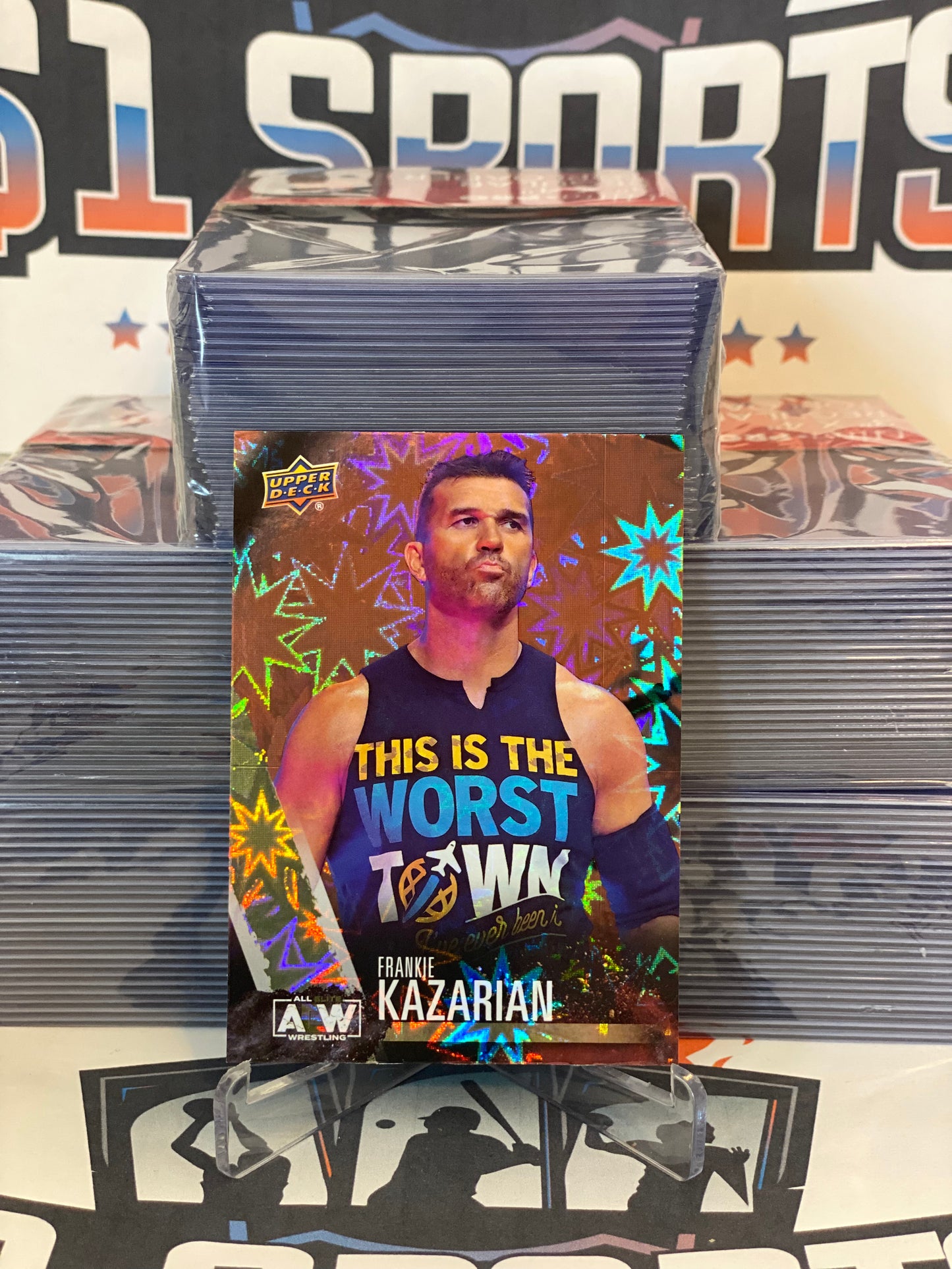 2021 Upper Deck AEW (Pyro) Frankie Kazarian #27