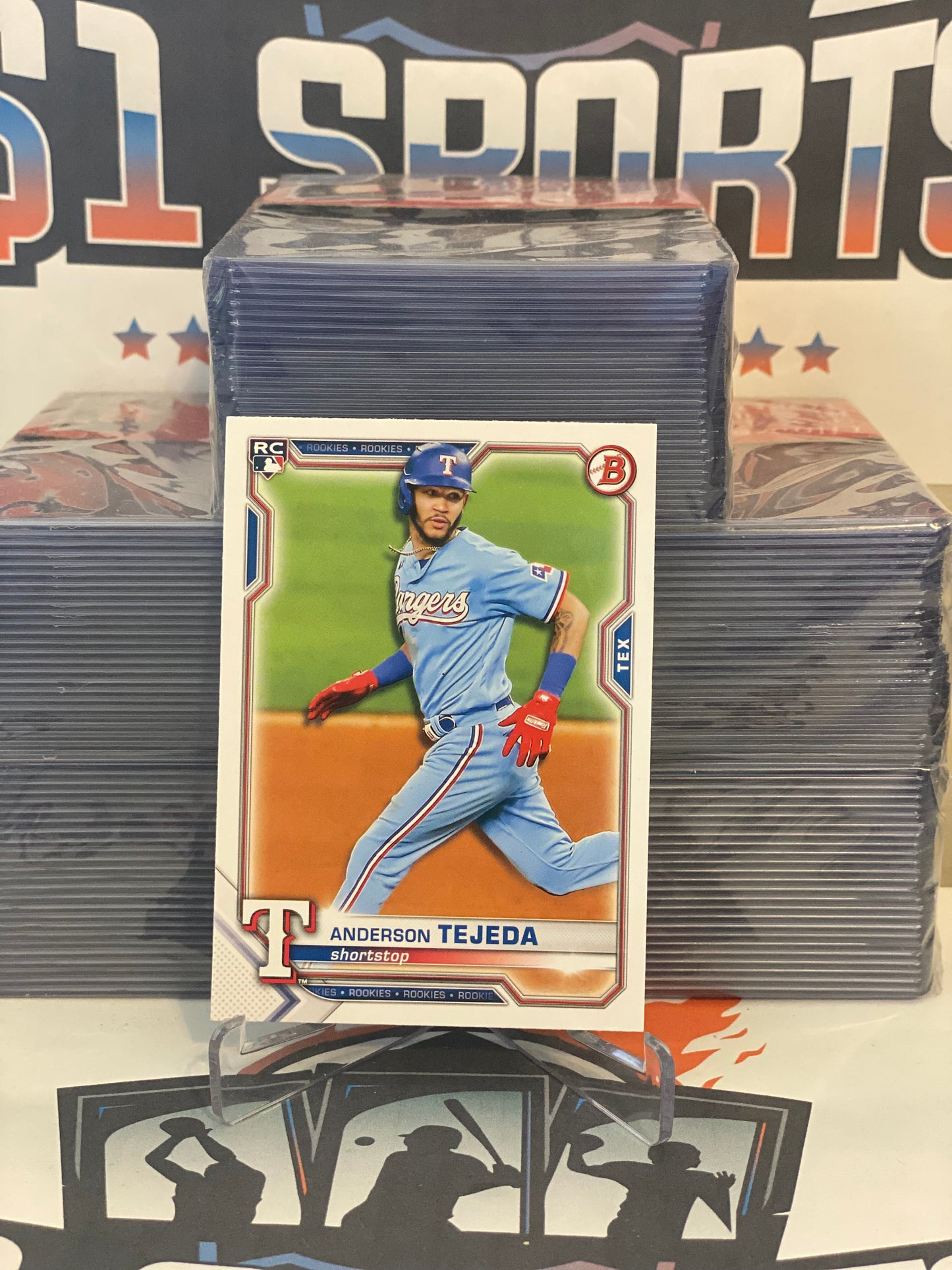 2021 Bowman Anderson Tejeda Rookie #33