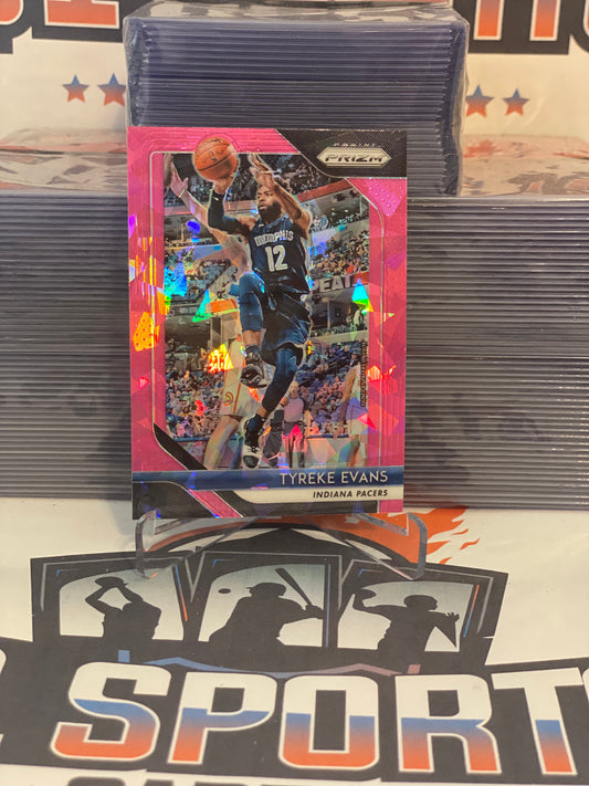 2018 Panini Prizm (Pink Ice Prizm) Tyreke Evans #94