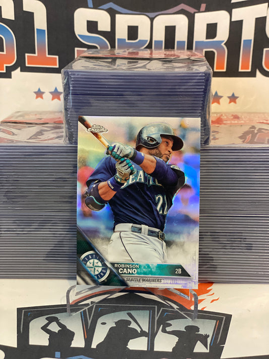 2016 Topps Chrome (Refractor) Robinson Cano #42
