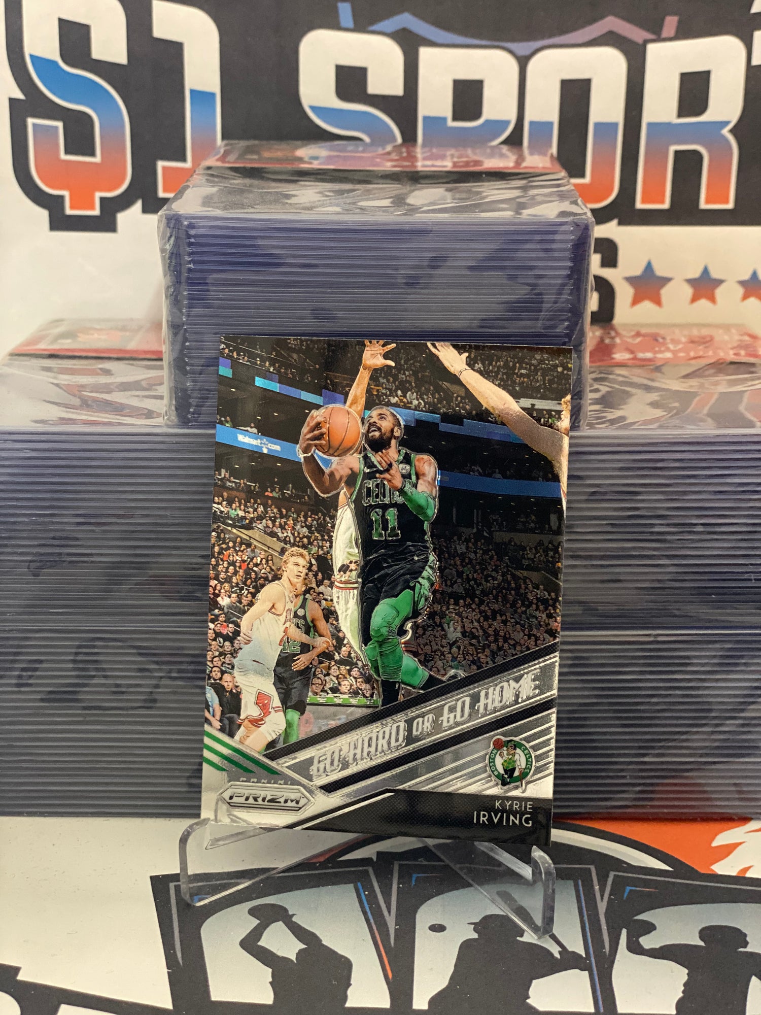 2018 Panini Prizm (Go Hard or Go Home) Kyrie Irving #14