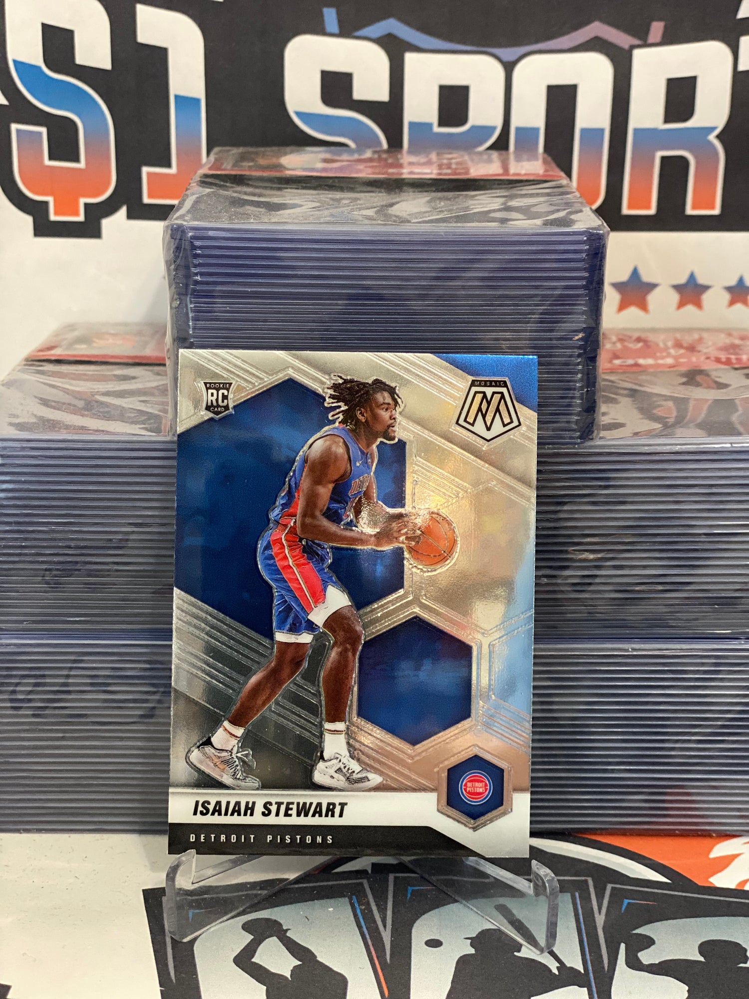 2020 Panini Mosaic Isaiah Stewart Rookie #223