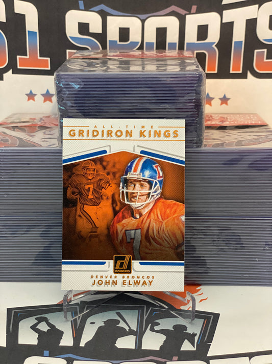 2017 Donruss (All-Time Gridiron Kings) John Elway #18