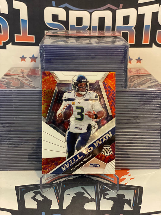 2020 Panini Mosaic (Will to Win) Russell Wilson #WW3