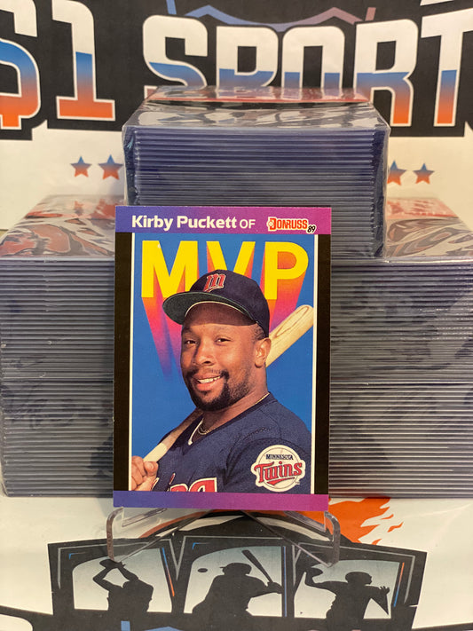 1989 Donruss (MVP) Kirby Puckett #BC-1