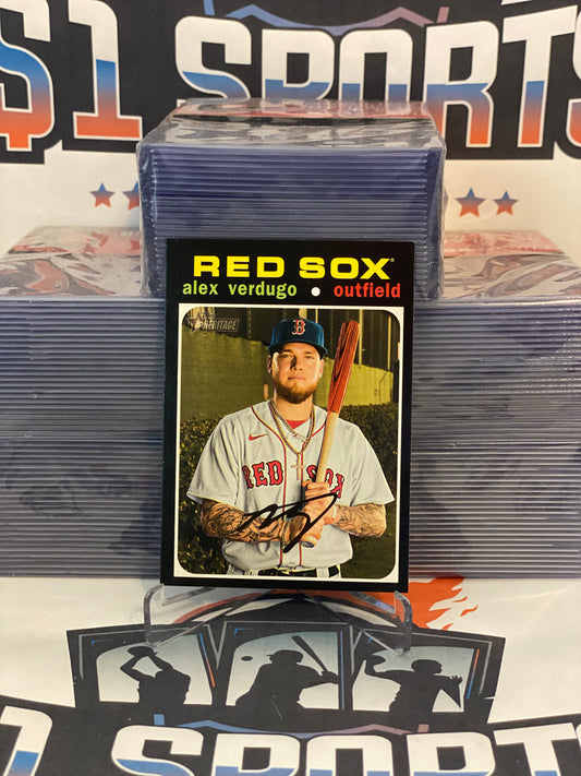 2020 Topps Heritage (Short Print) Alex Verdugo #725