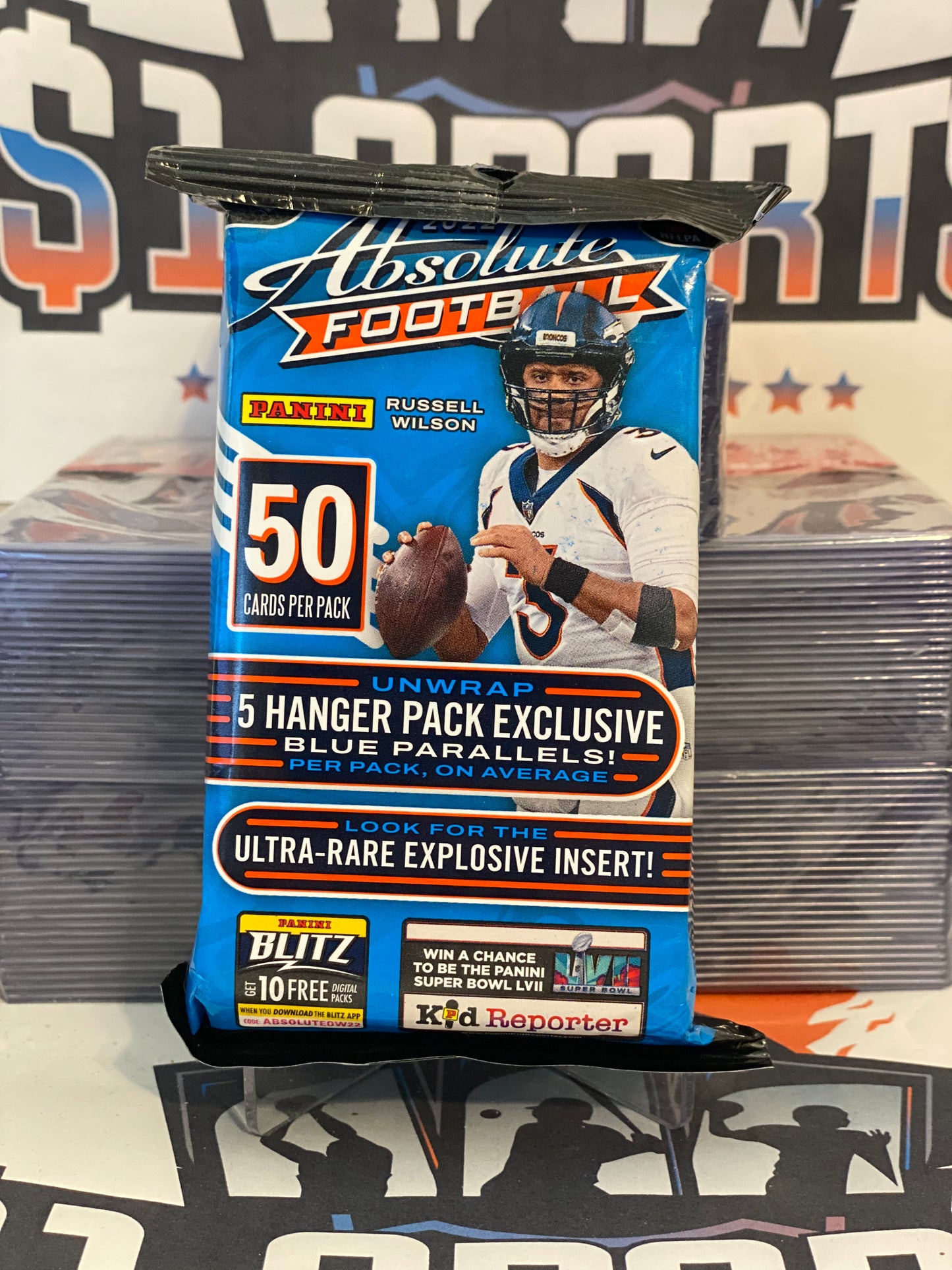 2022 Panini Absolute NFL Football Hanger Pack