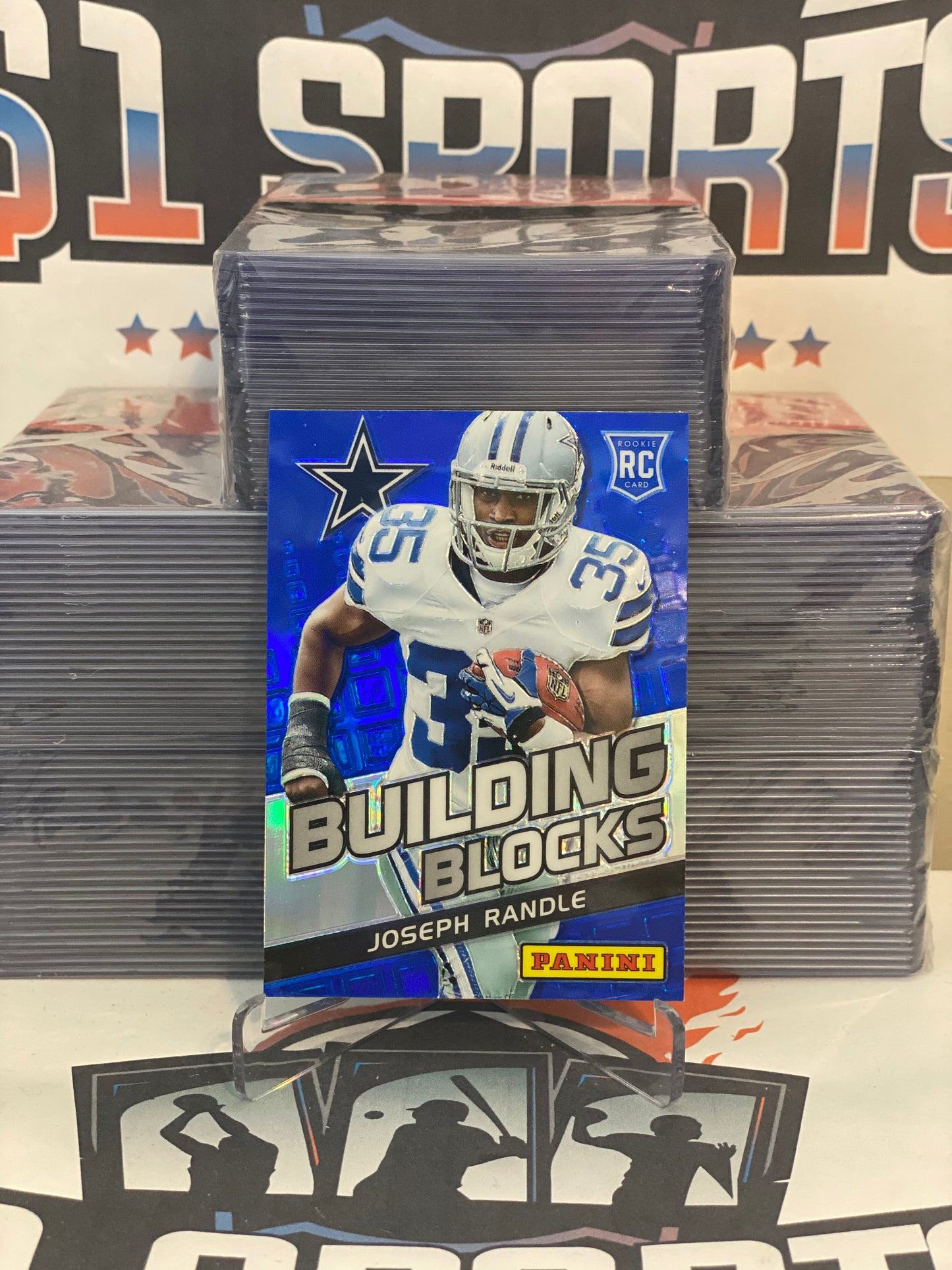 2013 Panini Prizm (Building Blocks) Joseph Randle Rookie #9