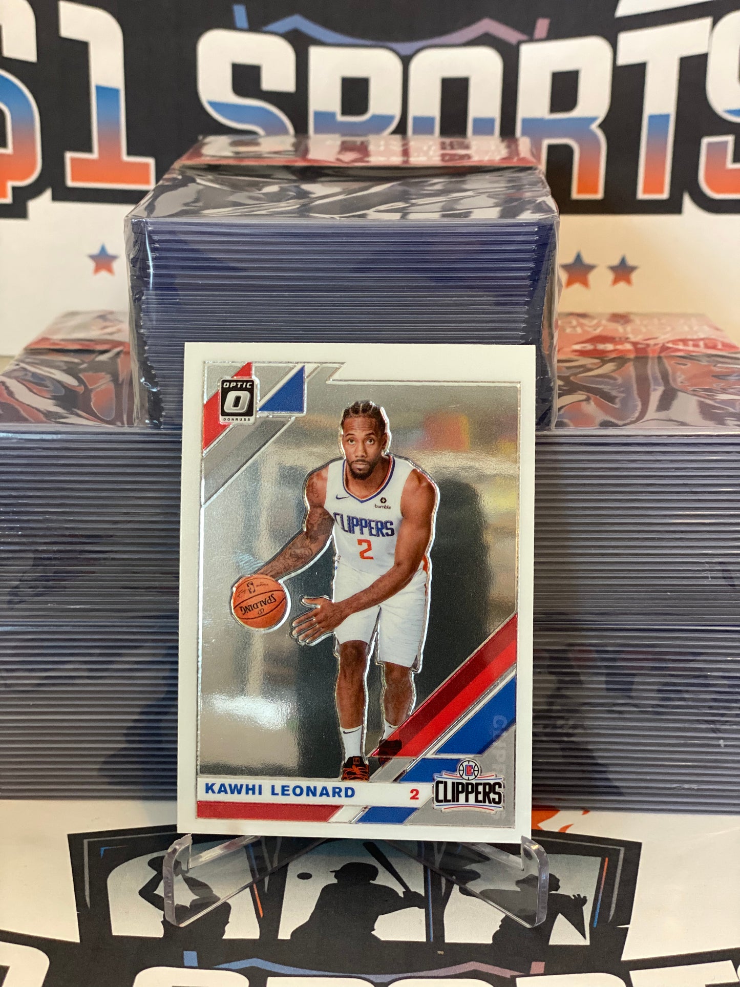 2019 Donruss Optic Kawhi Leonard #30