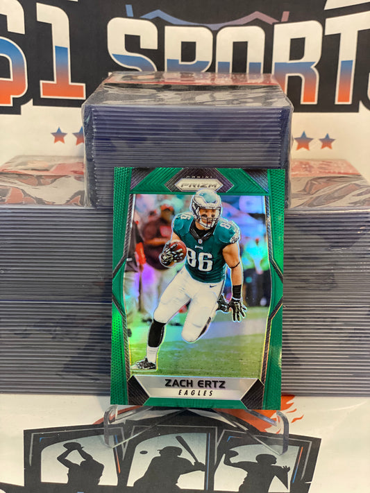 2017 Panini Prizm (Green Prizm) Zach Ertz #27