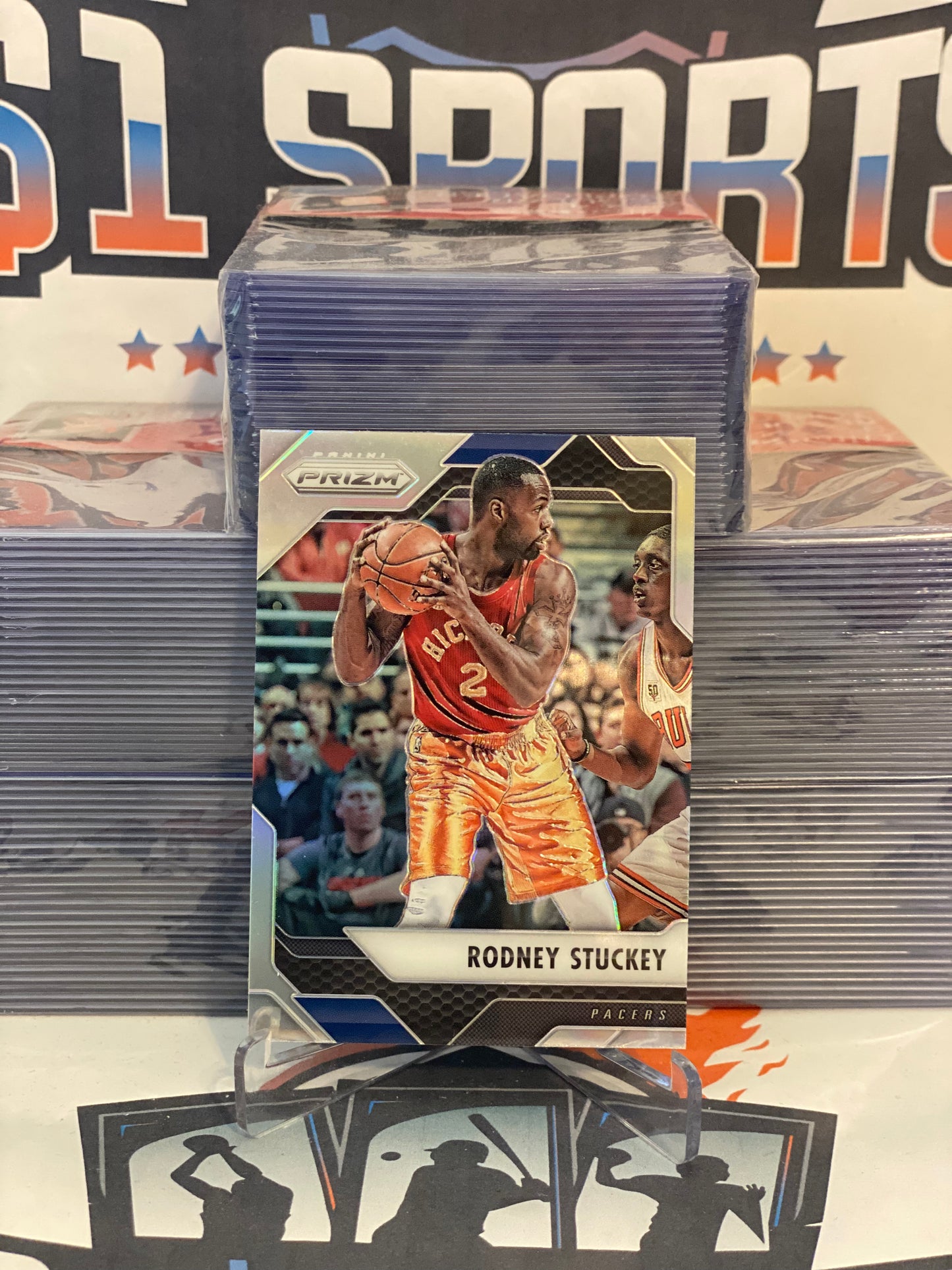 2016 Panini Prizm (Silver Prizm) Rodney Stuckey #189