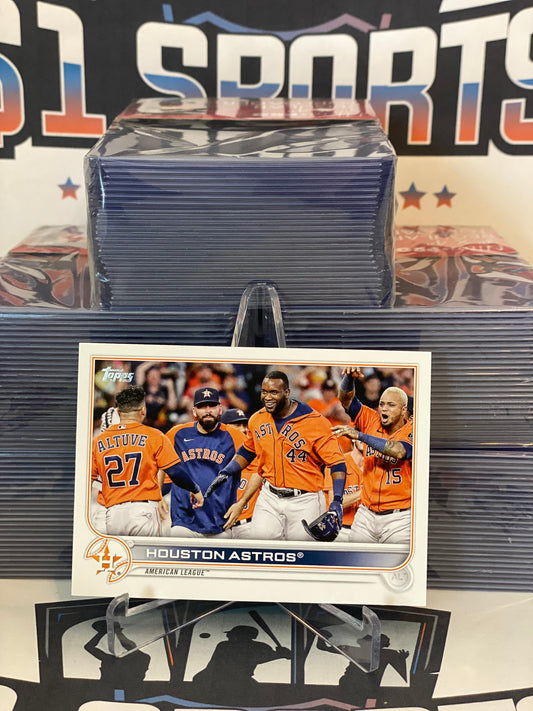2022 Topps (Houston Astros Team Card) Yordan Alvarez #136