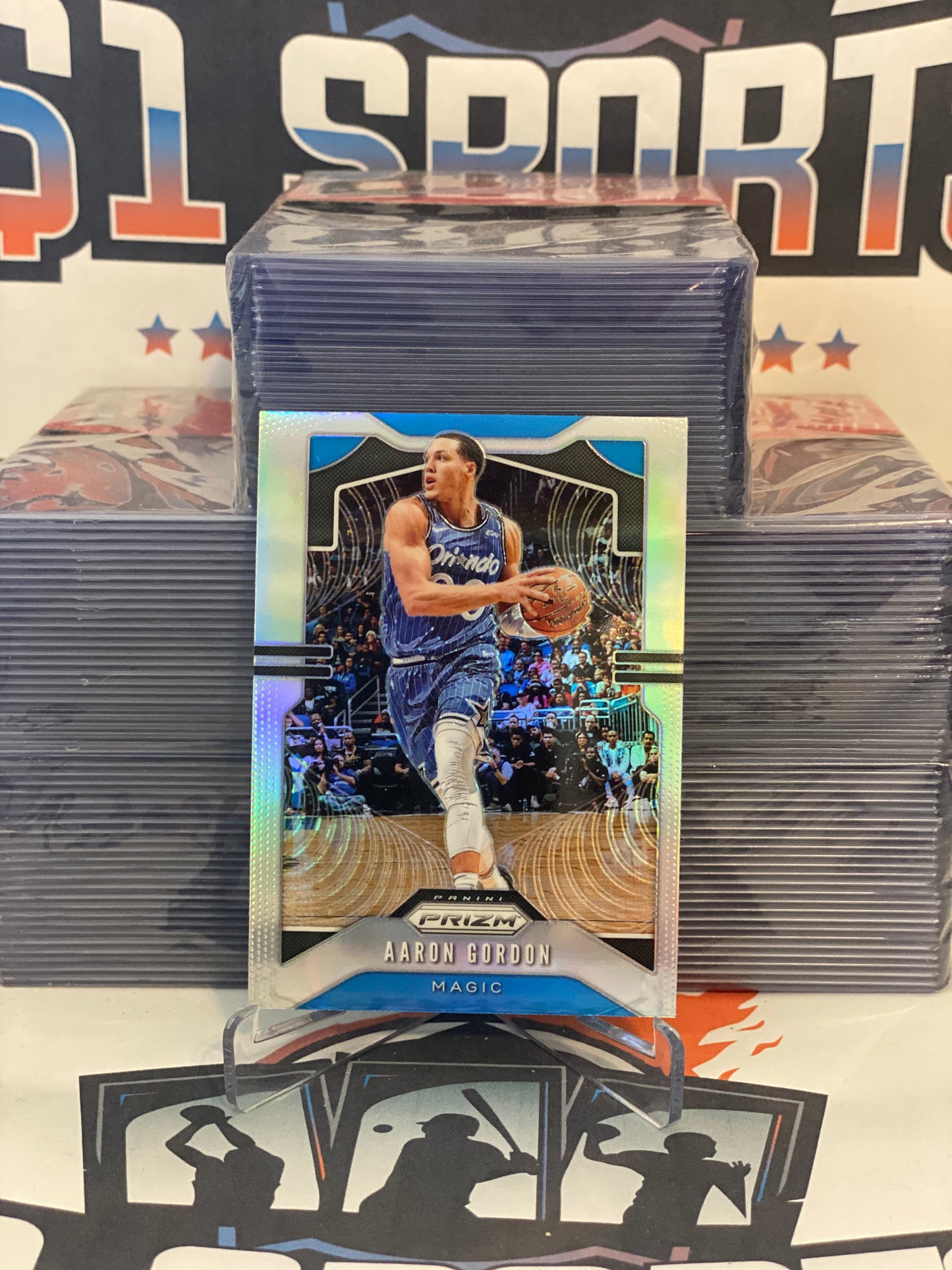 2019 Panini Prizm (Silver Prizm) Aaron Gordon #190