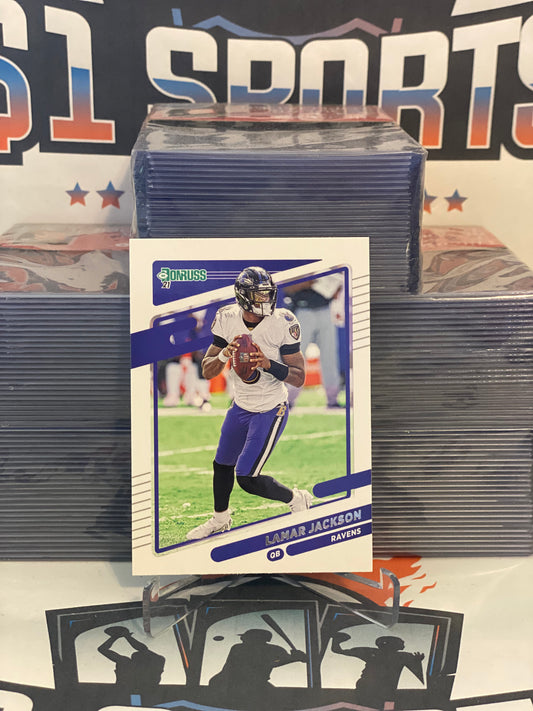 2021 Donruss Lamar Jackson #239