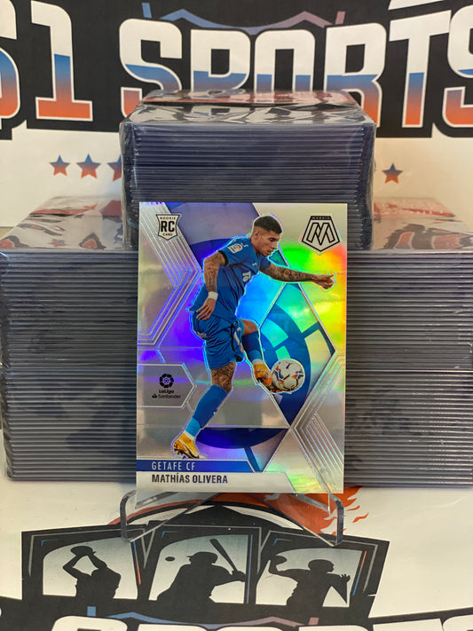 2020 Panini Mosaic (Silver Prizm) Mathias Olivera Rookie #65
