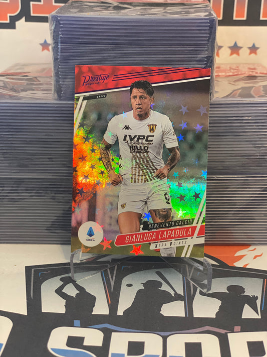 2020 Panini Chronicles (Purple Astro, Prestige) Serie A Gianluca Lapadula #7
