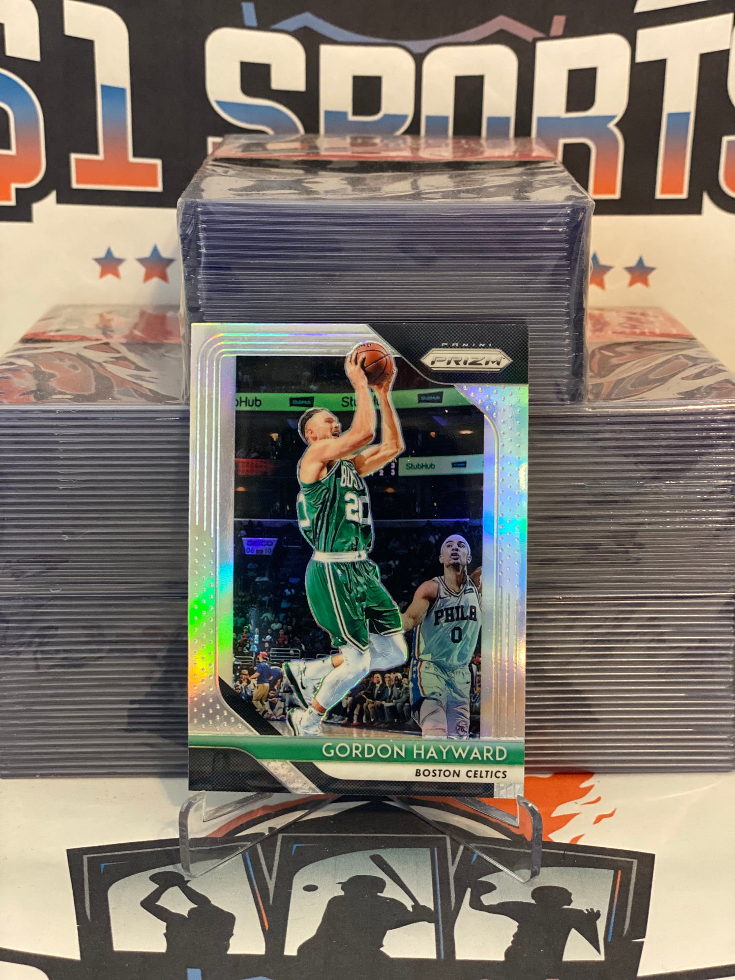 2018 Panini Prizm (Silver Prizm) Gordon Hayward #158