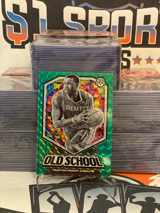 2019 Panini Mosaic (Green Prizm, Old School) Tracy McGrady #19