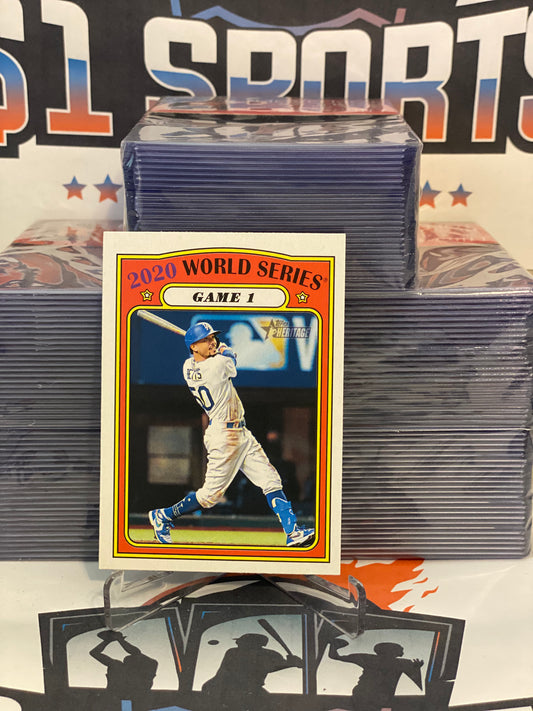 2021 Topps Heritage (World Series) Mookie Betts #26