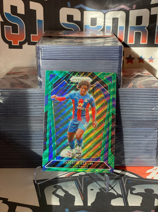 2020 Panini Prizm Premier League (Green Wave Prizm) Eberechi Eze Rookie #63
