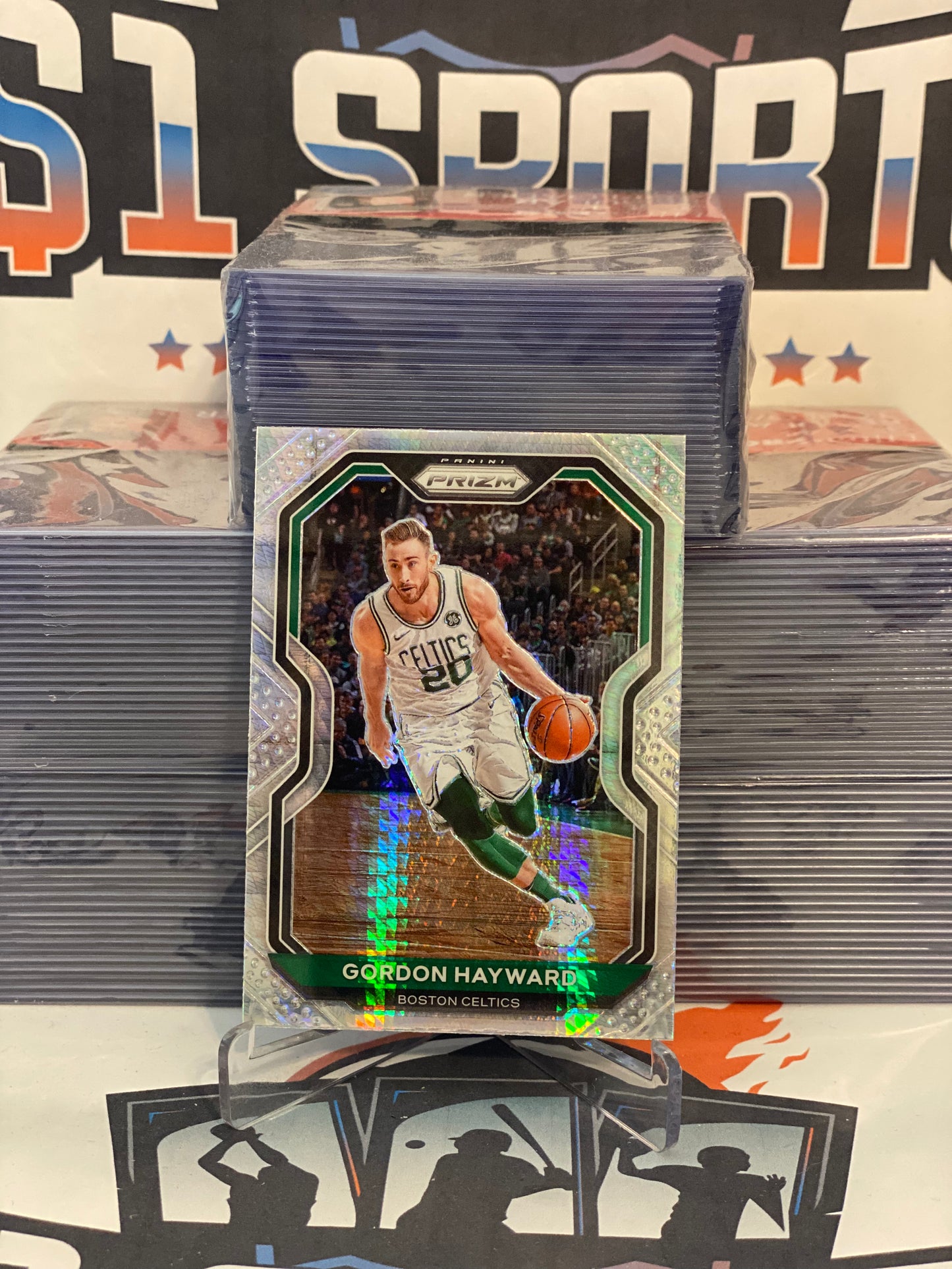 2020 Panini Prizm (Hyper Prizm) Gordon Hayward #47