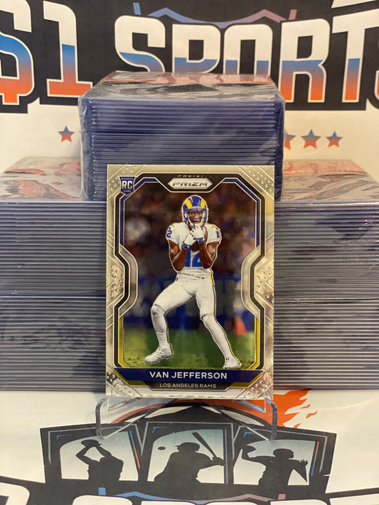 2020 Panini Prizm Van Jefferson Rookie #377