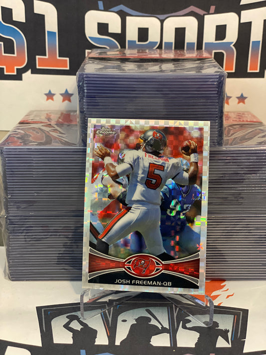 2012 Topps Chrome (X-Fractor Prizm) Josh Freeman #145