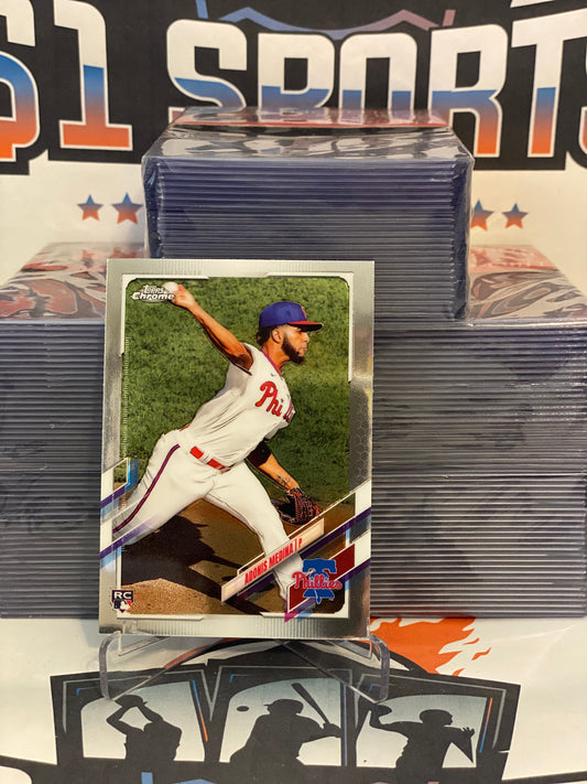 2021 Topps Chrome Adonis Medina Rookie #120