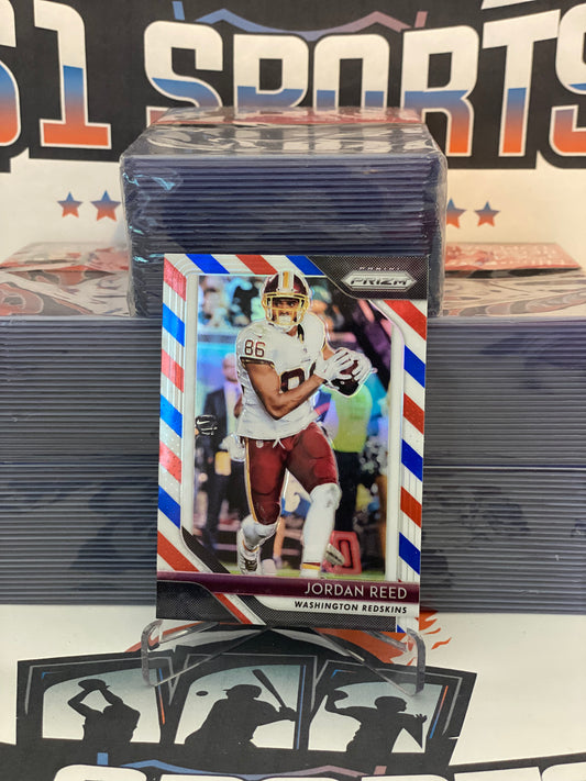 2018 Panini Prizm (Red White Blue Prizm) Jordan Reed #6