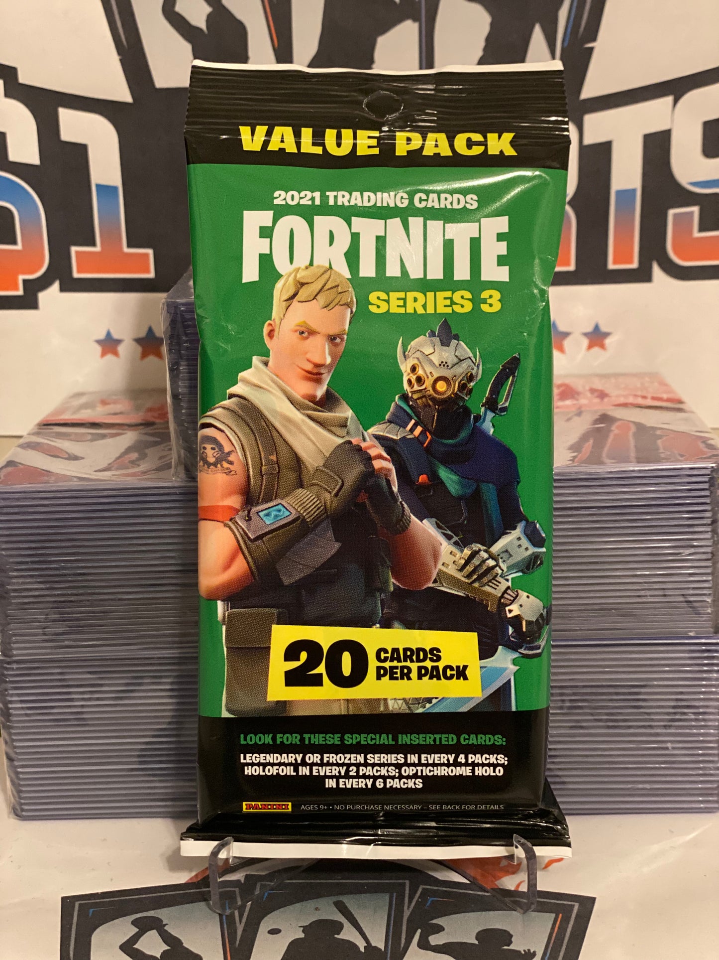 2021 Fortnite Game Series 3 Trading Card Fat Pack