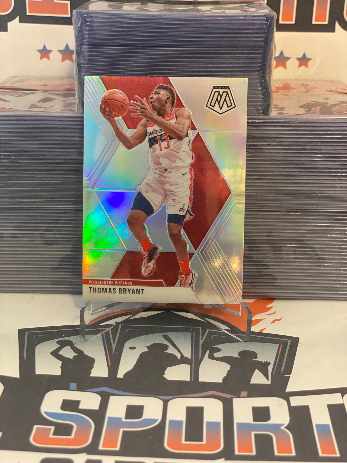 2019 Panini Mosaic (Silver Prizm) Thomas Bryant #142