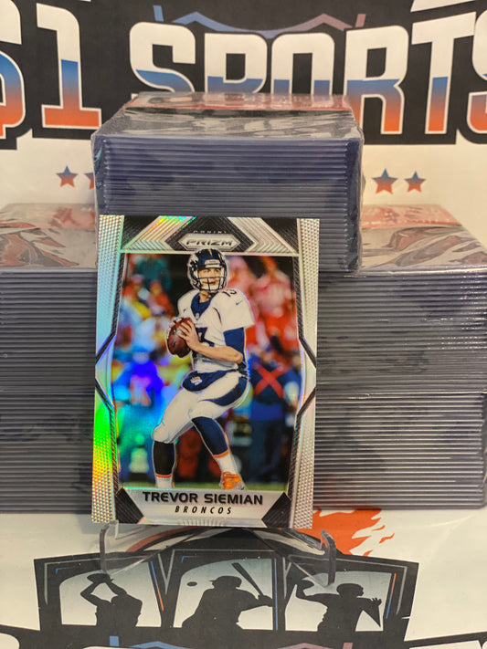 2017 Panini Prizm (Silver Prizm) Trevor Siemian #184